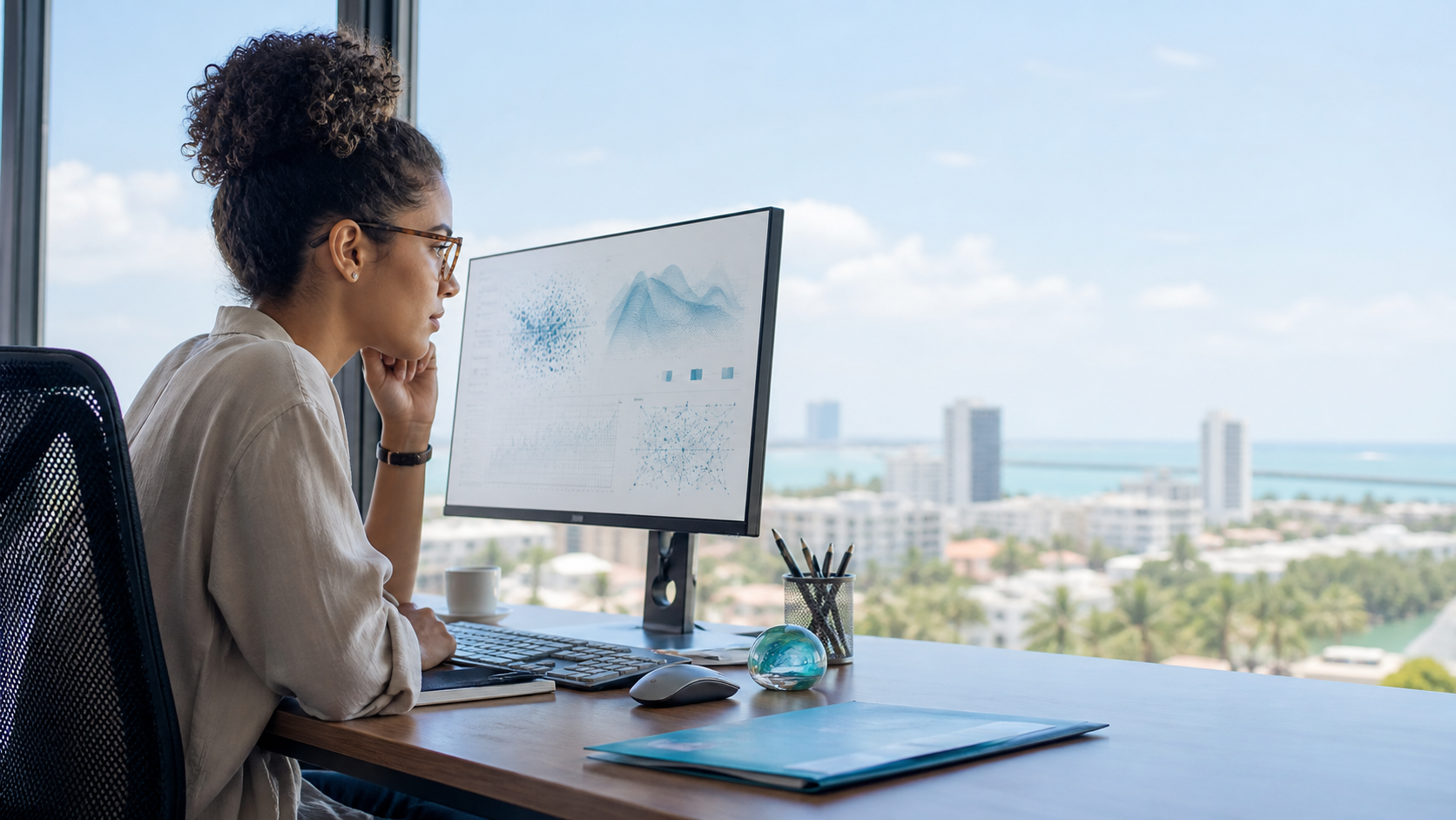 Pessoa aprendendo Ciência de Dados com a Learnvale